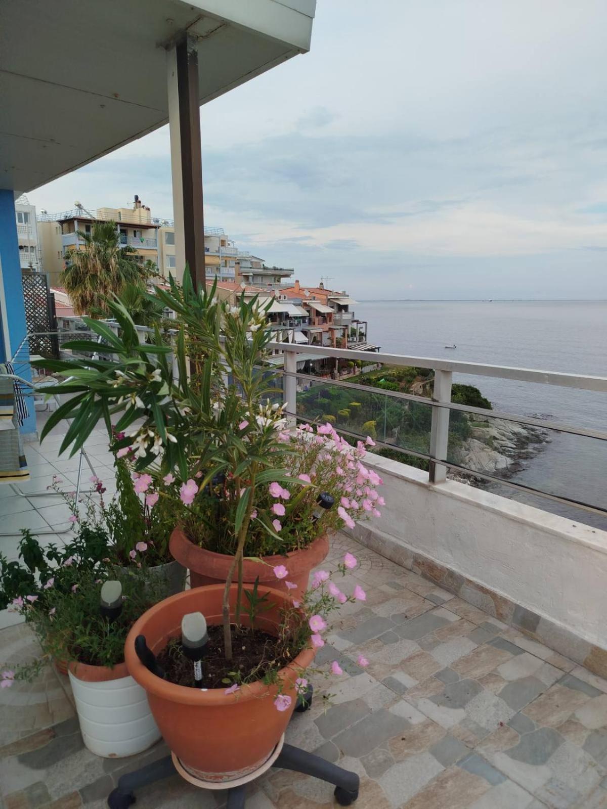 Roof Garden By The Sea Lägenhet Kavala Exteriör bild